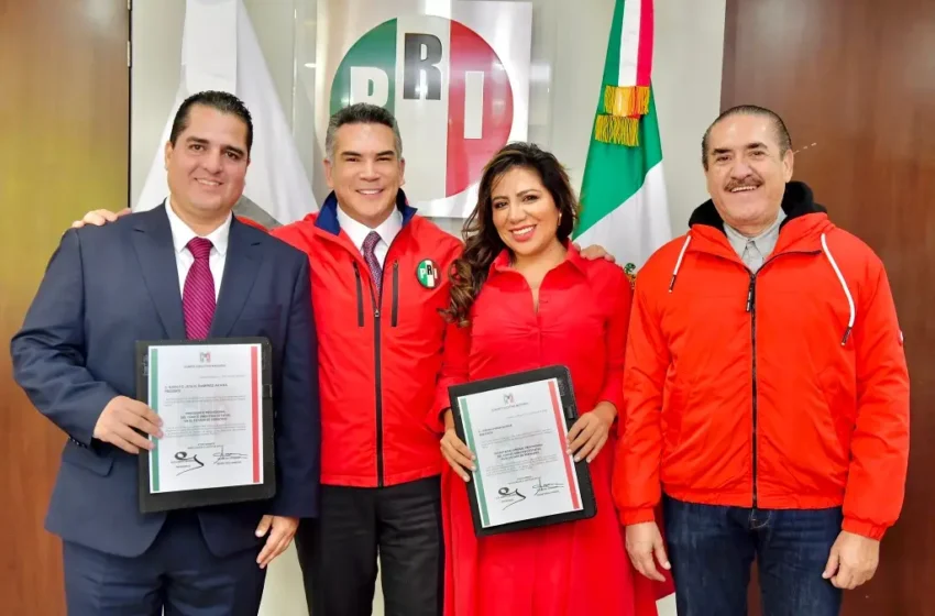  Adolfo Ramírez y Lorena Piñón encabezarán la dirigencia del PRI en Veracruz