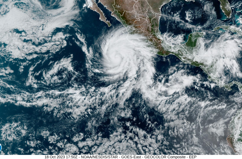  ¡Nuevo huracán amenaza a México! El ciclón Norma se intensificará ocasionando lluvias intensas