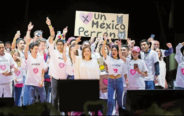  Xóchitl cierra precampaña en la Ciudad de México